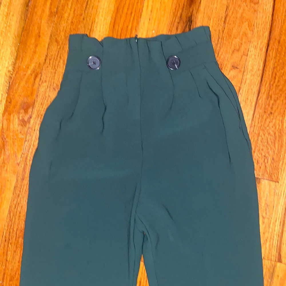 H&M Dark Green Pants